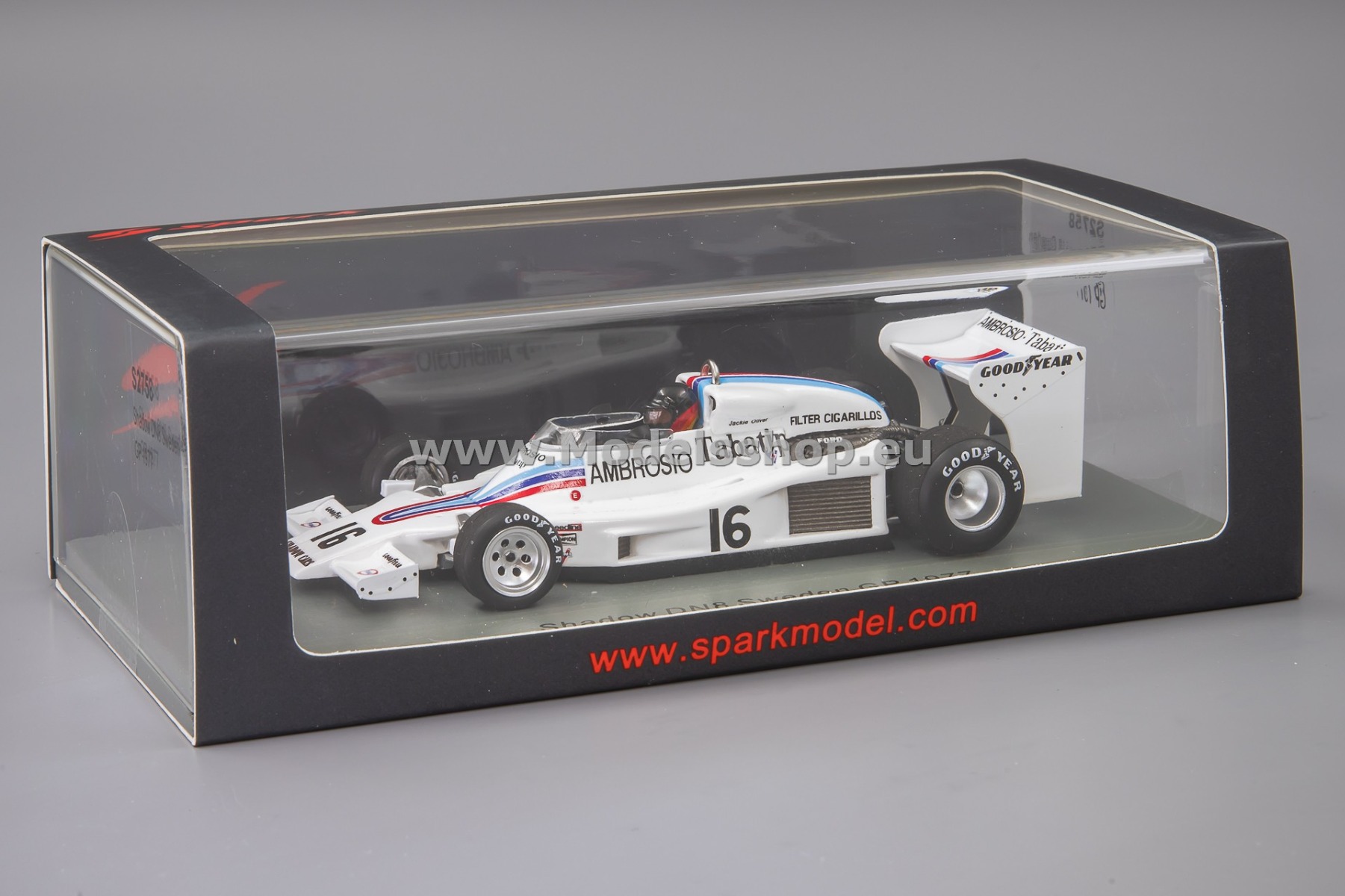 Spark S2758 Shadow DN8, No.16, Formula 1 Sweden GP 1977 Spark S2758 Shadow DN8, No.16, Formula 1 Sweden GP 1977