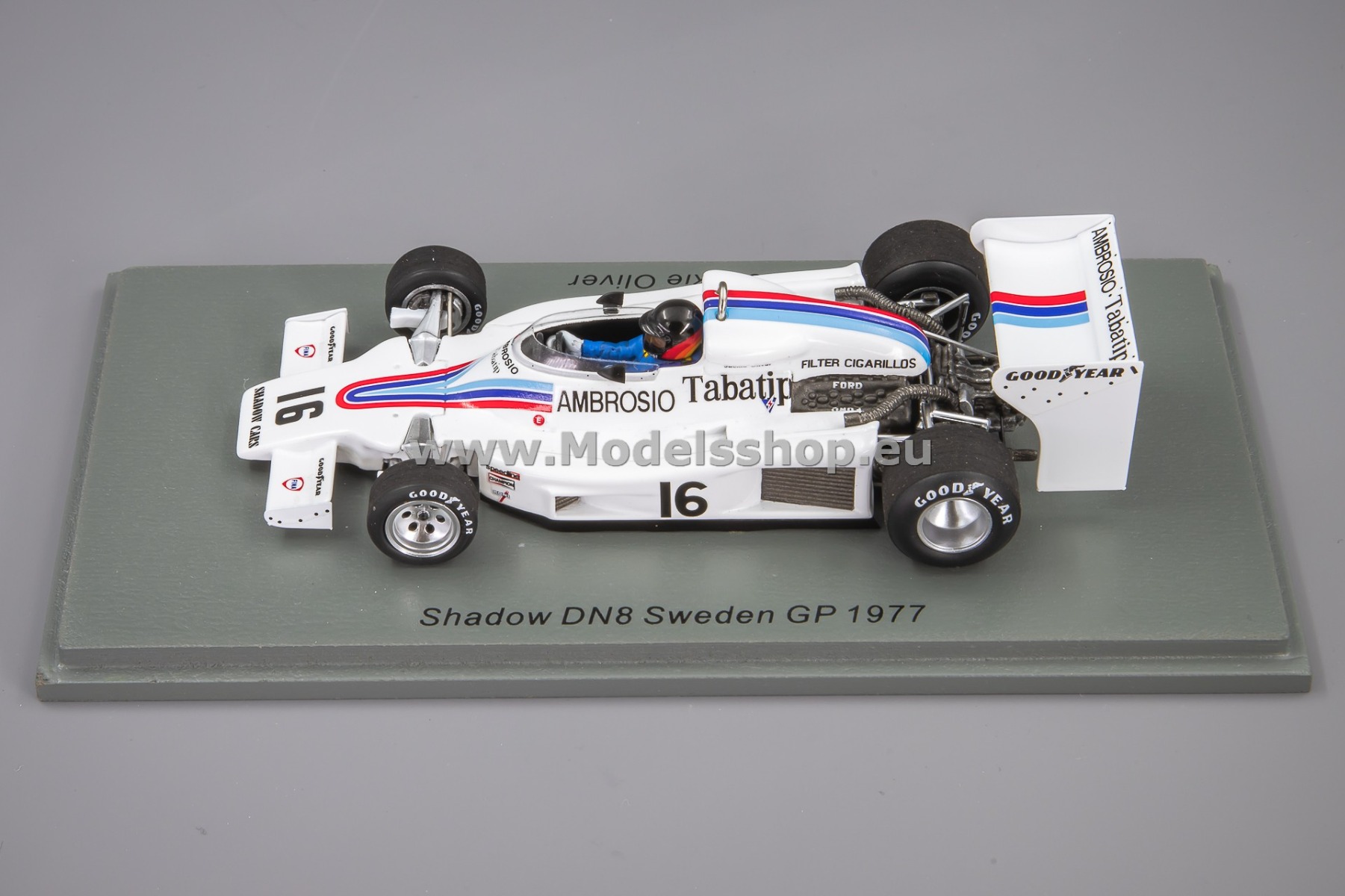Spark S2758 Shadow DN8, No.16, Formula 1 Sweden GP 1977 Spark S2758 Shadow DN8, No.16, Formula 1 Sweden GP 1977