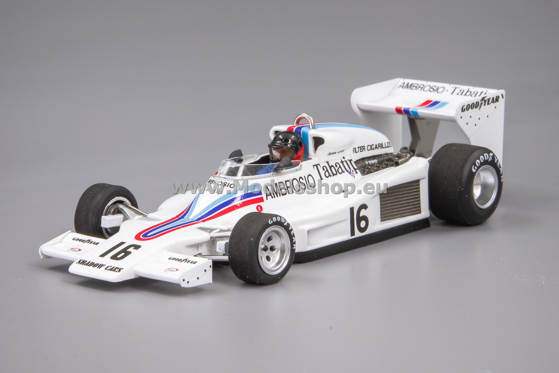 Spark S2758 Shadow DN8, No.16, Formula 1 Sweden GP 1977, Jackie Oliver