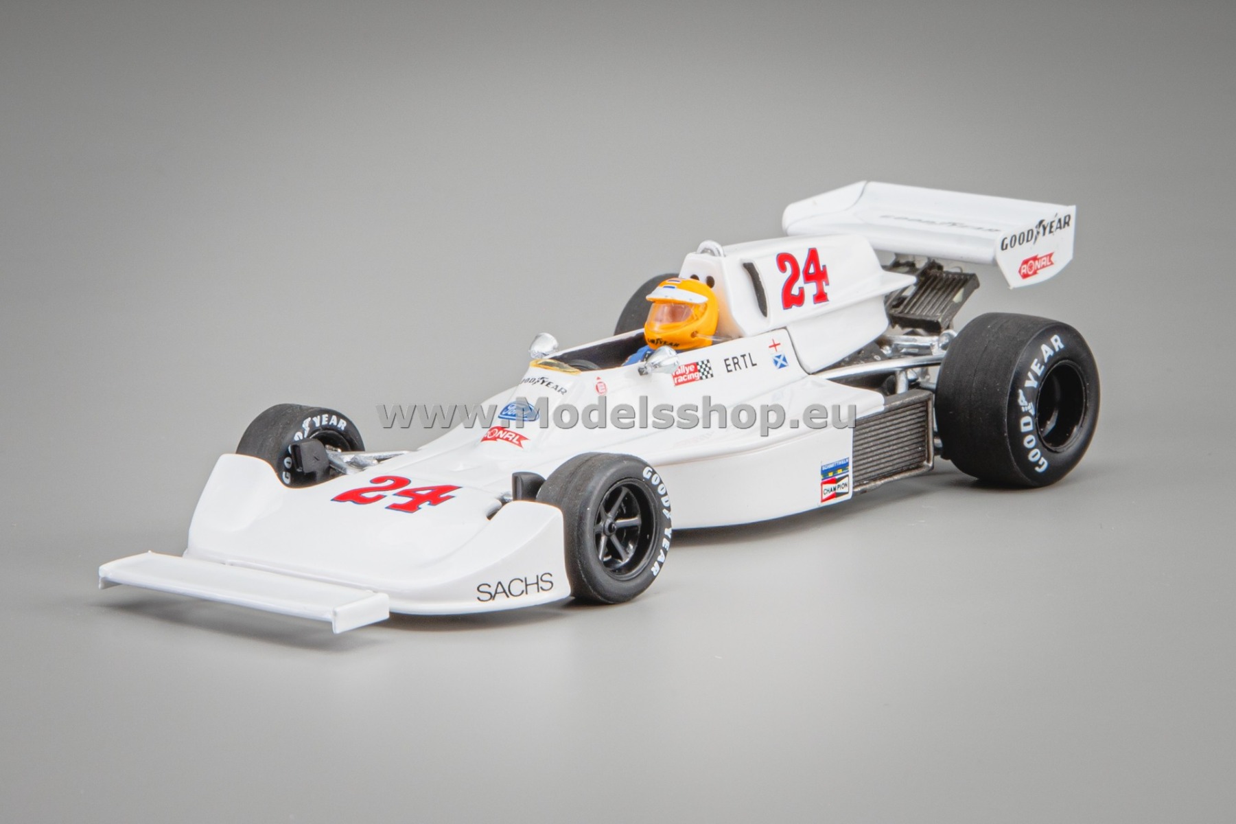 Spark S2762 Hesketh 308D F1, No.24, Formula 1, Belgium GP 1976, Harald Ertl