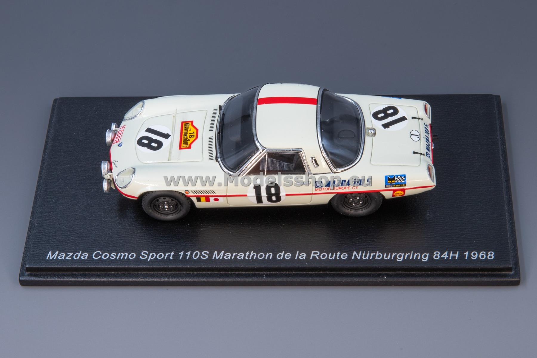 自動車 MAZDA COSMO SPORT 1968 1/18 AUTOART 75932 Scale 1/18 | MAZDA COSMO SPORT 1968 RED