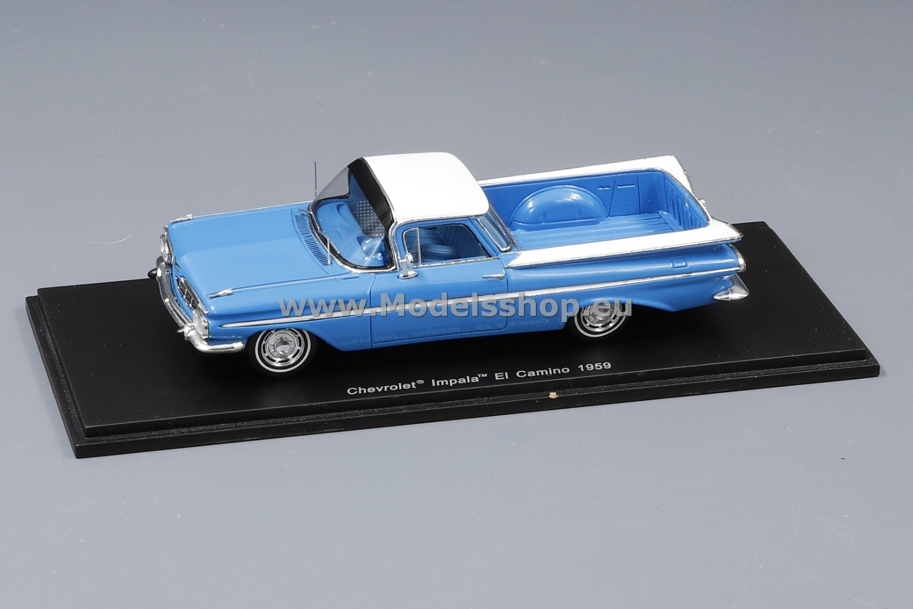 Spark S2906 Chevrolet Impala El Camino 1959 /blue - white/