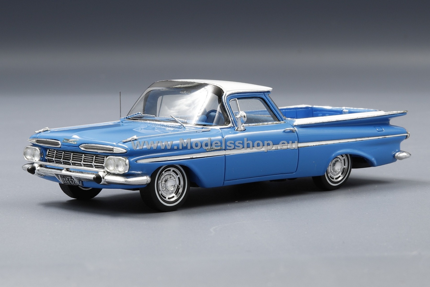 Spark S2906 Chevrolet Impala El Camino 1959 /blue - white/