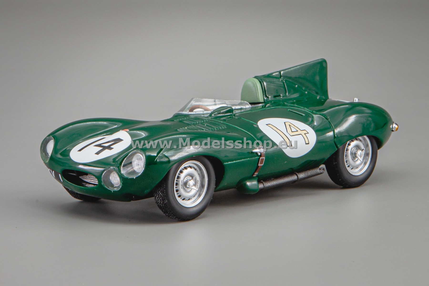 Spark S2925 Jaguar D No.14 2nd Le Mans 24H 1954 T. Rolt - D. Hamilton