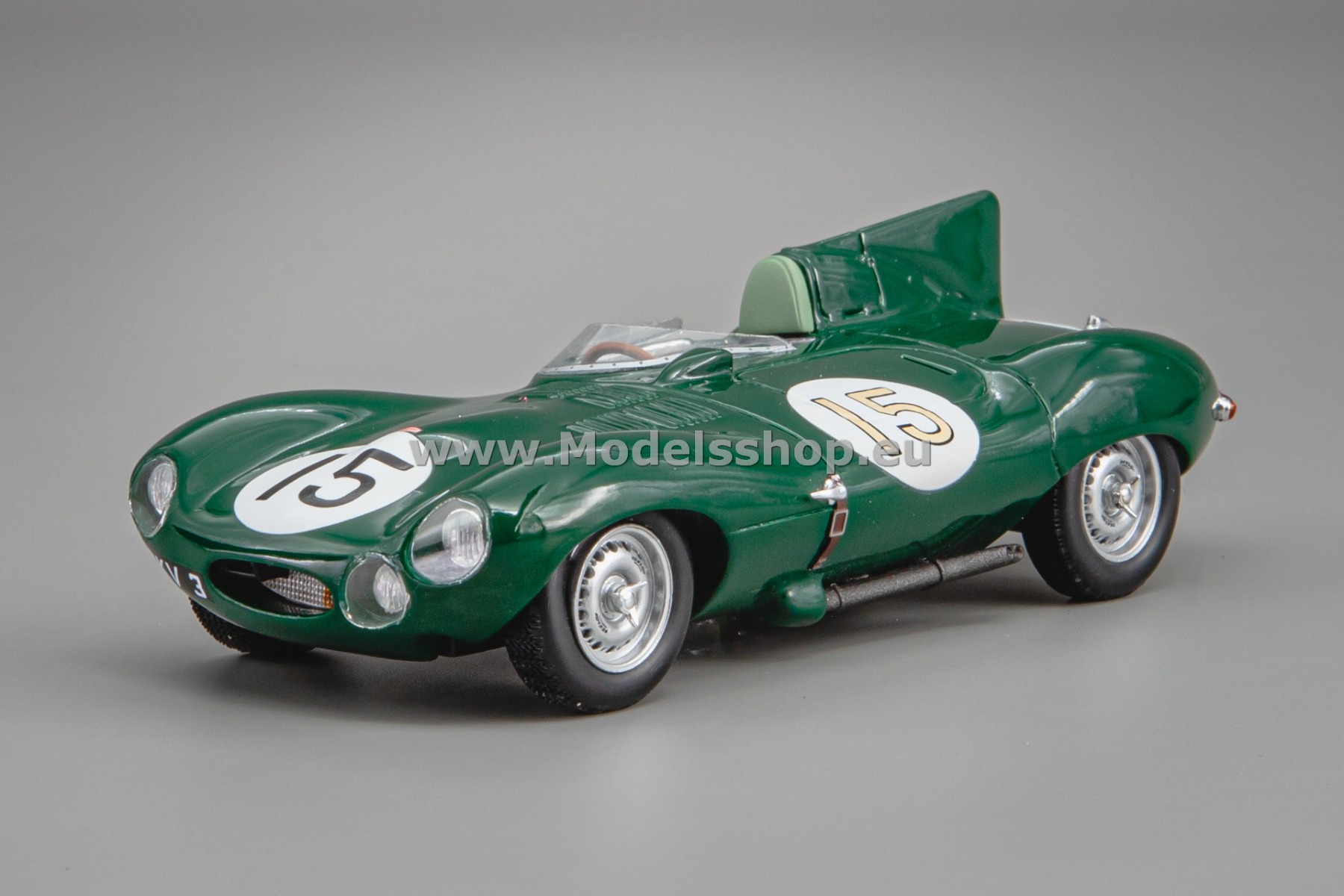 Spark S2926 Jaguar D, No.15 Le Mans 24H 1954, P. Whitehead – K. Wharton