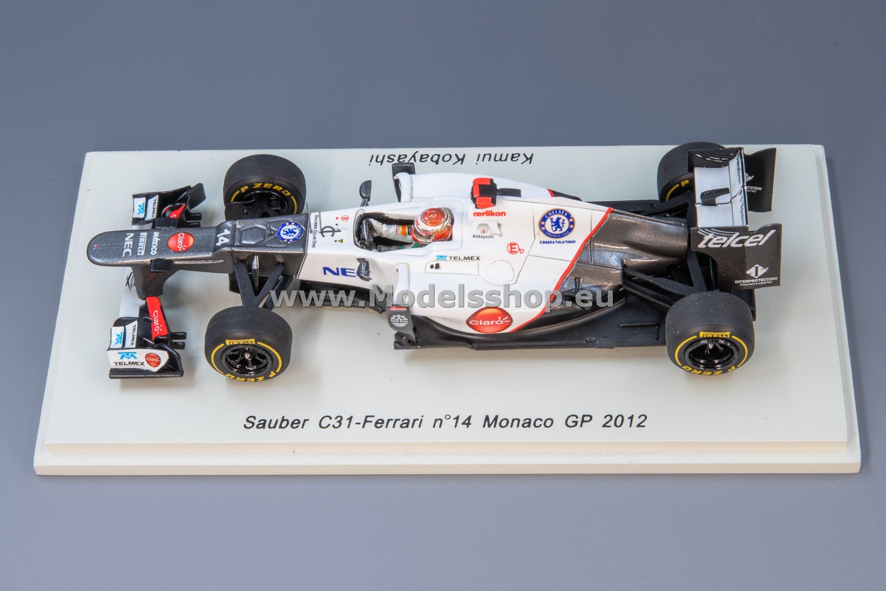 Spark S3032 Sauber C31 Ferrari, No.14, Formula 1, Monaco GP