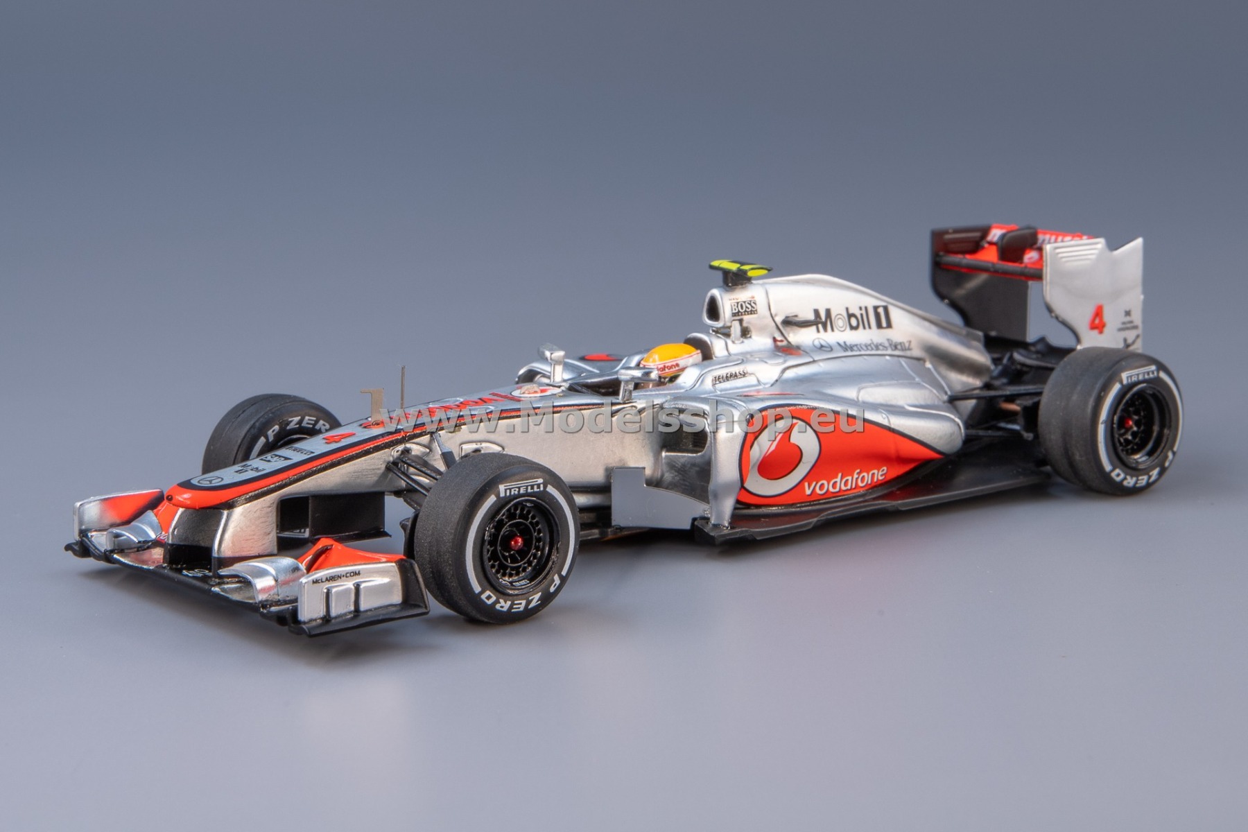 Spark S3047 McLaren MP4-27, No.4, Winner Italy GP 2012 Lewis Hamilton