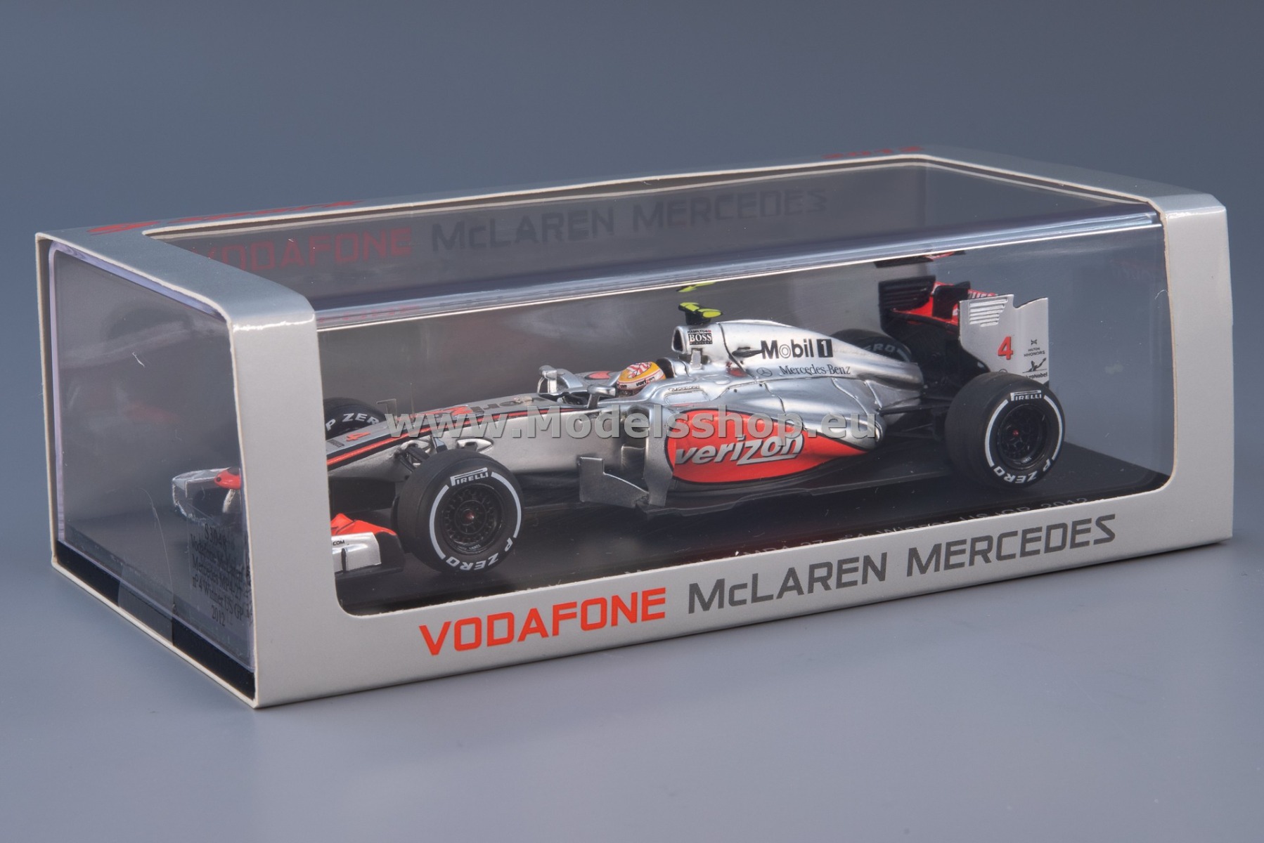 Spark S3048 McLaren MP4-27 No. 4, Winner US GP 2012, Lewis Spark S3048 McLaren MP4-27 No. 4, Winner US GP 2012, Lewis
