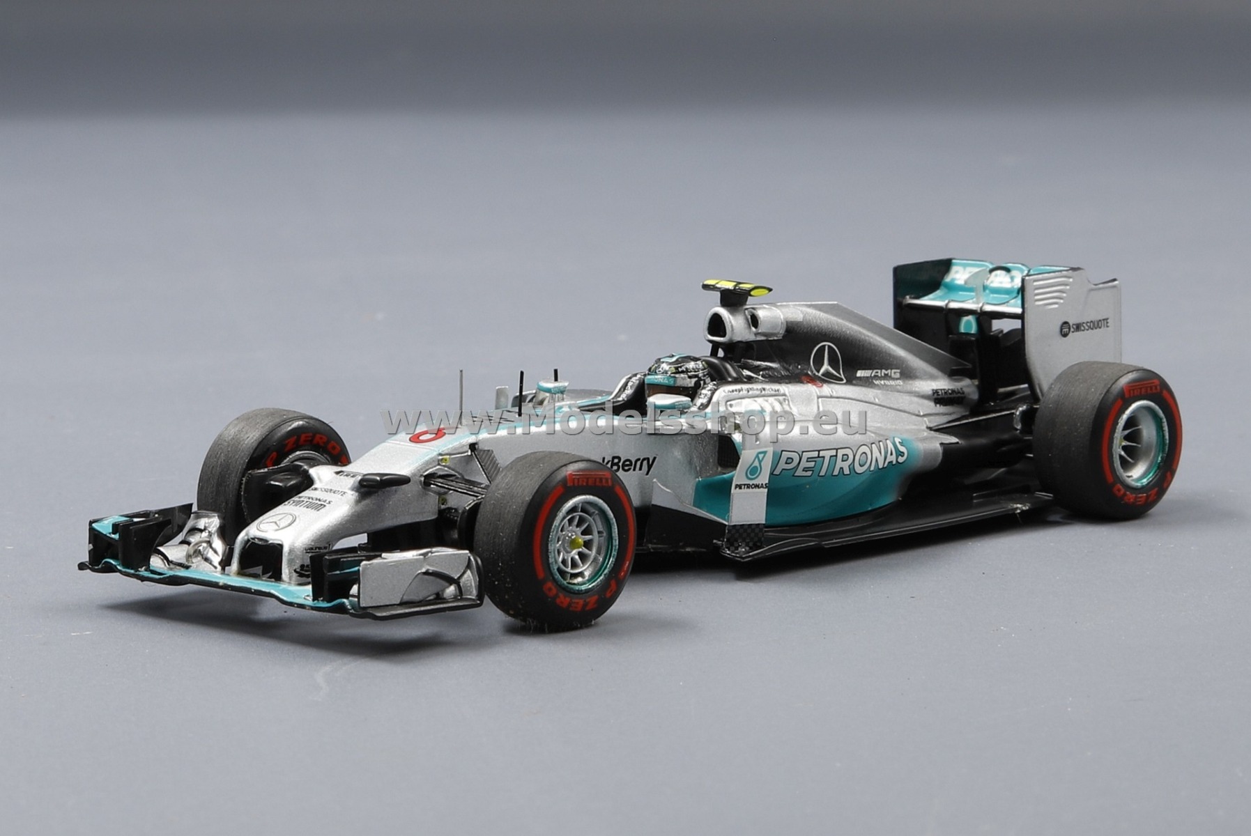 Spark S3092 Mercedes F1 W05 Formula 1, No.6 Winner Monaco GP 2014 - N. Rosberg