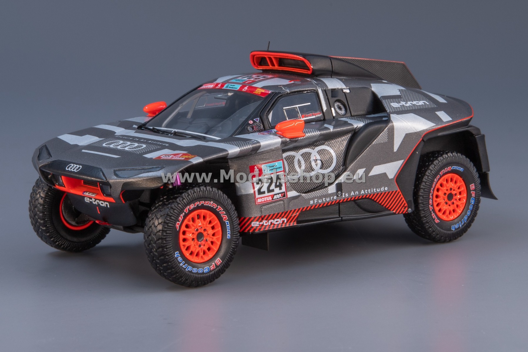 Audi RS Q e-tron No.224, Rally Dakar 2022, M. Ekström - E. Bergkvist 