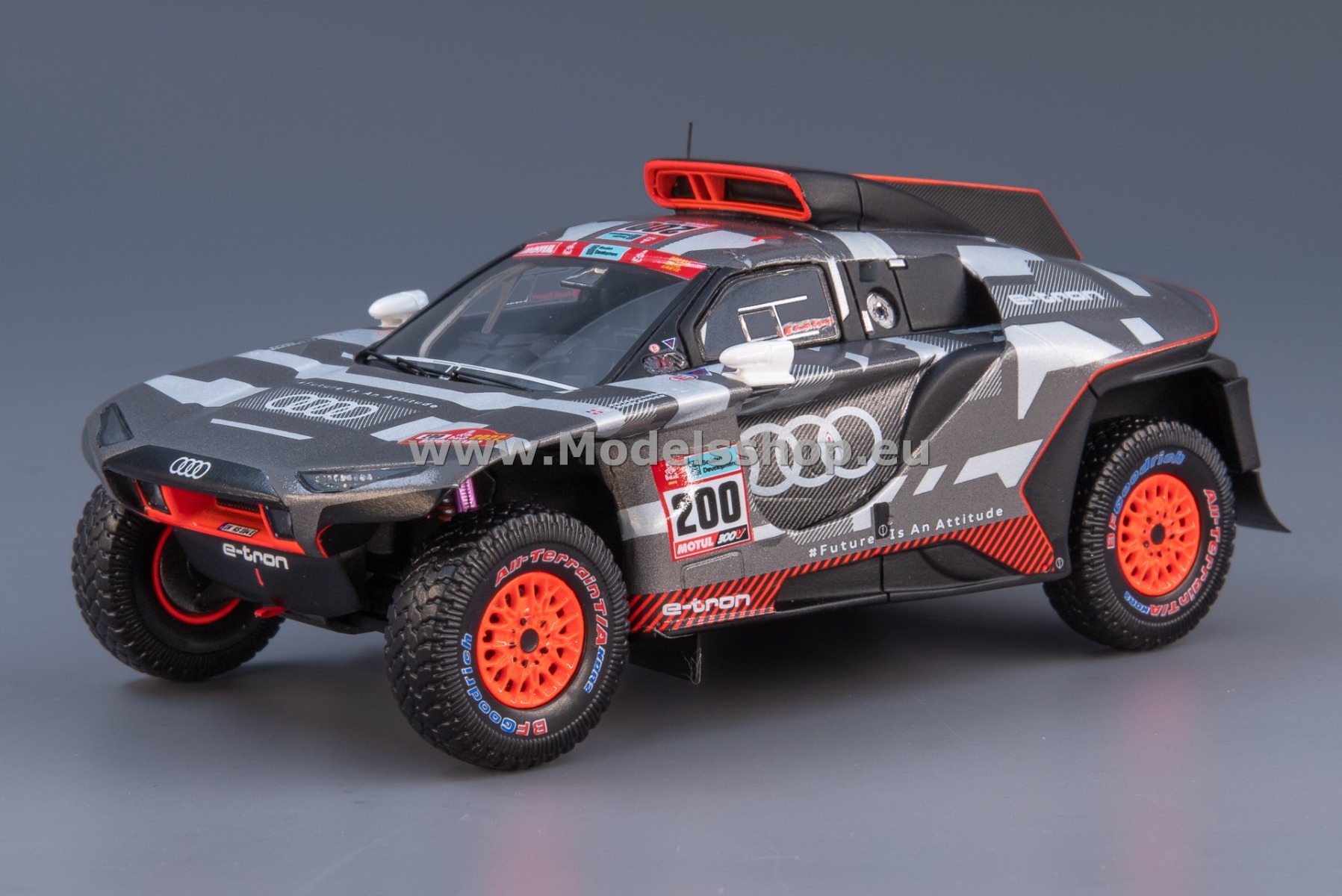 Audi RS Q e-tron No.200, Rally Dakar 2022, S. Peterhansel - E. Boulanger 
