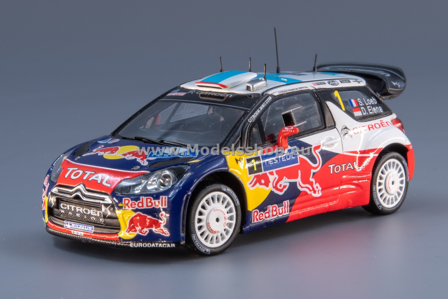 Spark S3310 Citroen DS3 WRC, No.2, Winner Rally Acropolis