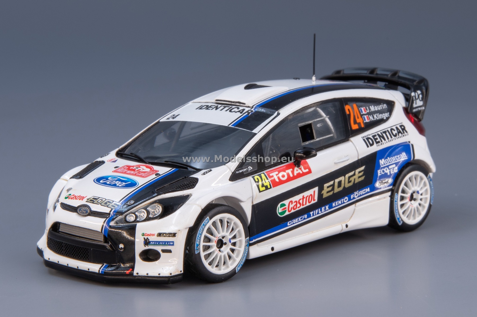 Spark S3365 Ford Fiesta RS WRC No.24, Rallye de Monte Carlo 2013, J.Maurin – N.Klinger