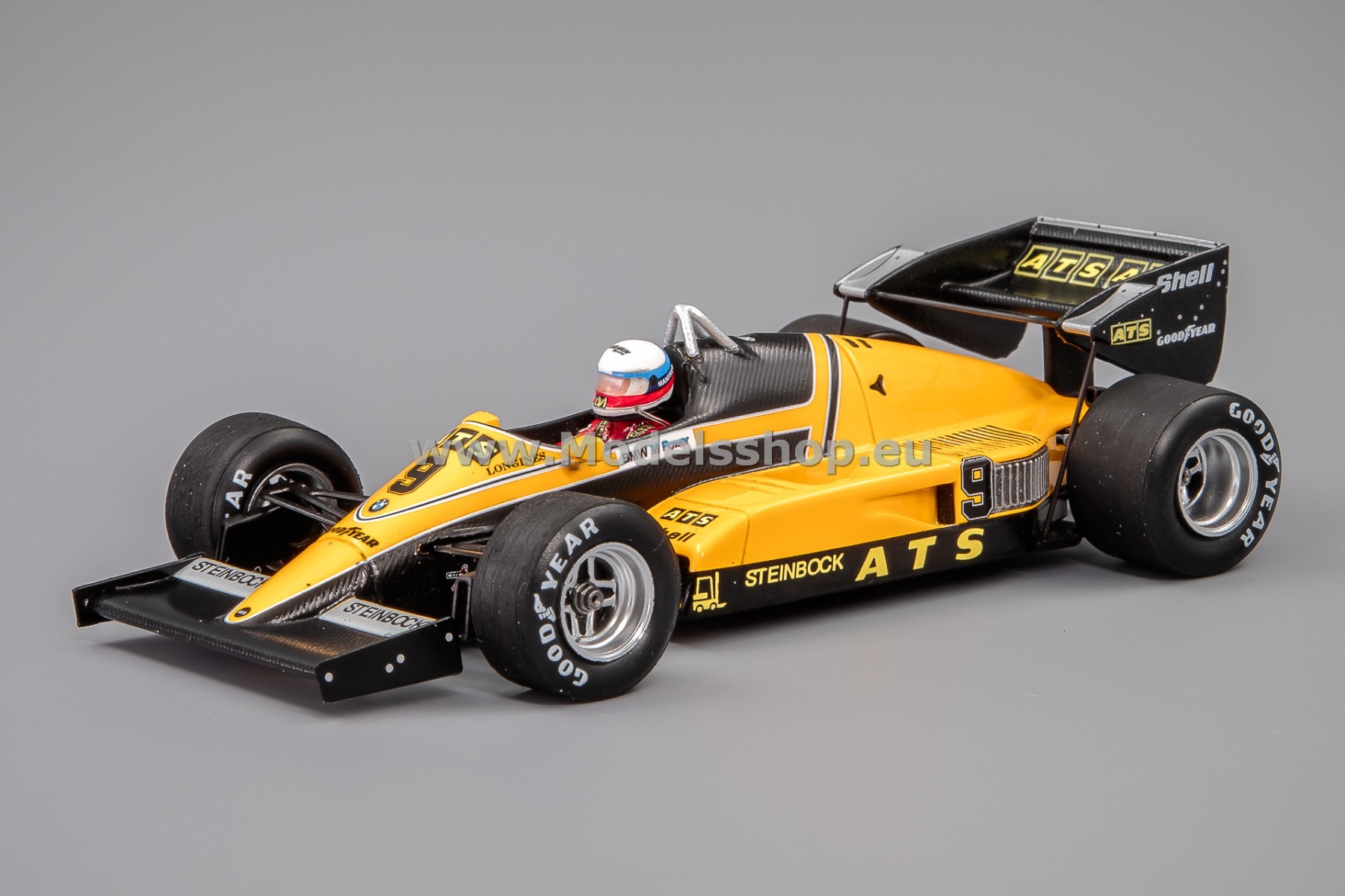 Spark S3921 ATS D6 Formula 1, No.9 Monaco GP 1983, Manfred Winkelhock