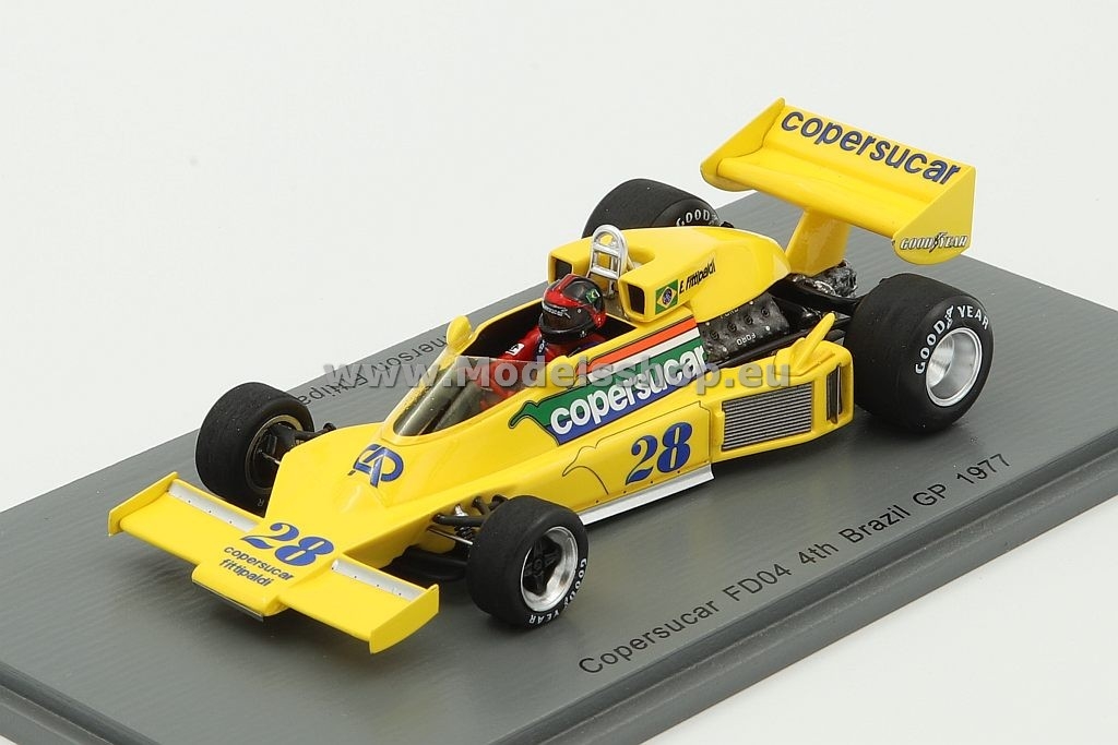 Copersucar FD04 No.28 Brazil GP 1977 Emerson Fittipaldi 