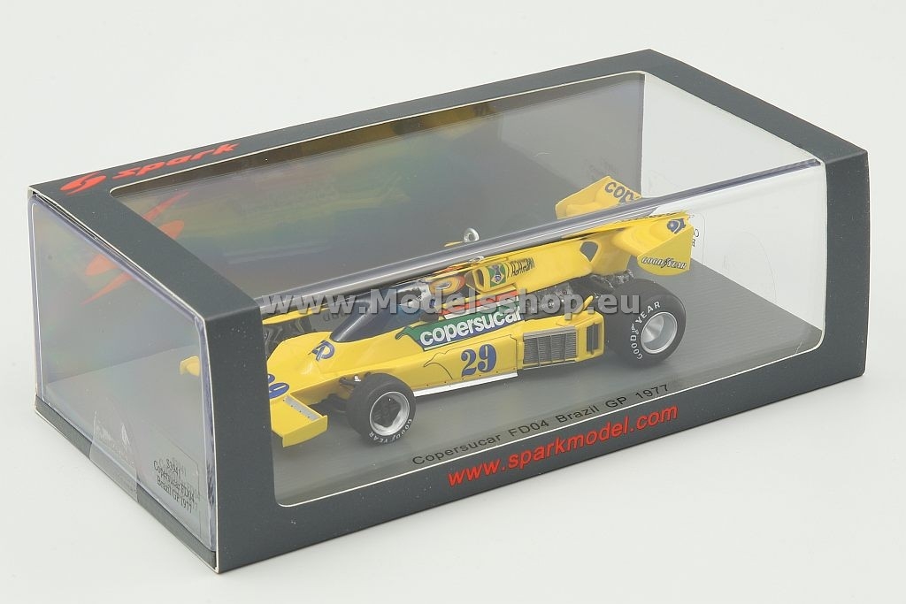 Copersucar FD04 No.29 Brazil GP 1977 Ingo Hoffmann