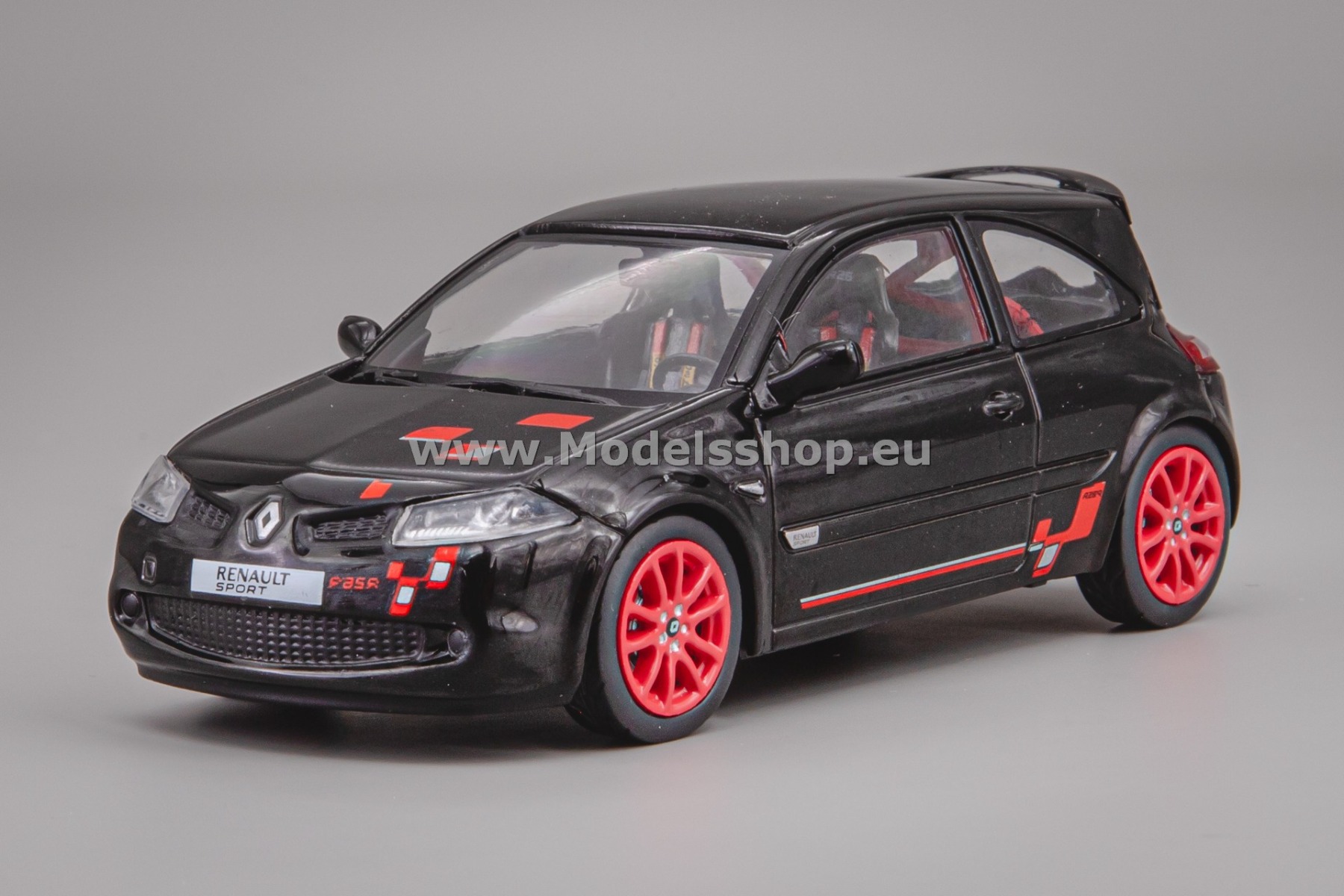 Solido S4310206 Renault Megane 2 R26R, 2008 /Noir Profond/