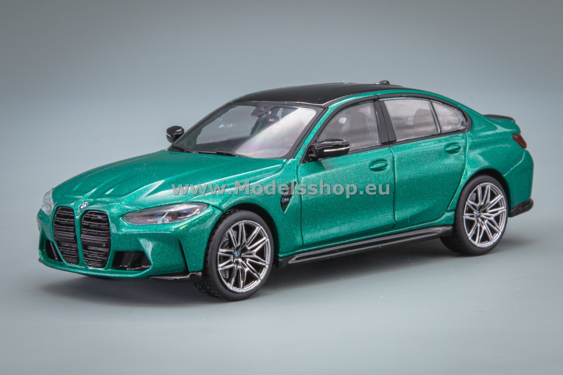 Solido S4315301 BMW M3 (G80) Competition,2023 /Isle of Man green/