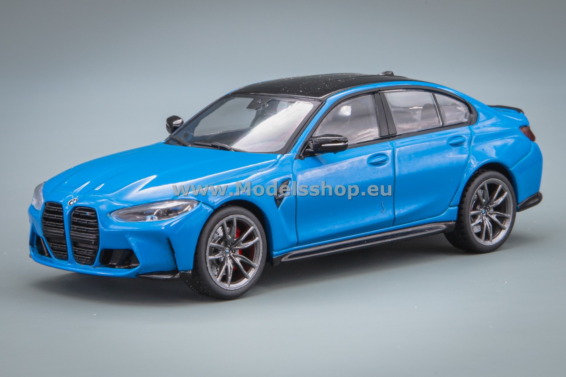 Solido S4315302 BMW M3 (G80) Competition, 2023 /Santorini blue/