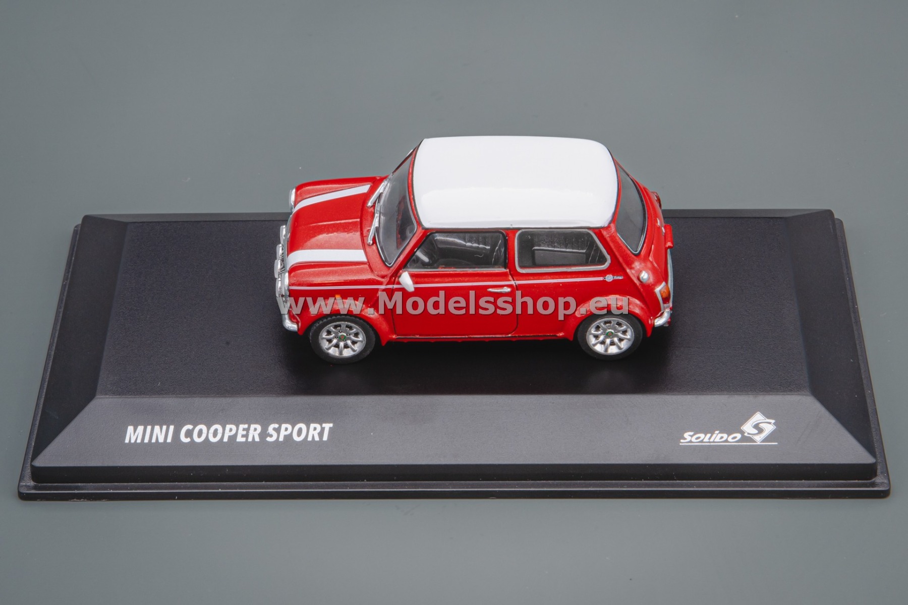 Solido S4316603 Mini Cooper Sport, 1997 /Nightfire Red/