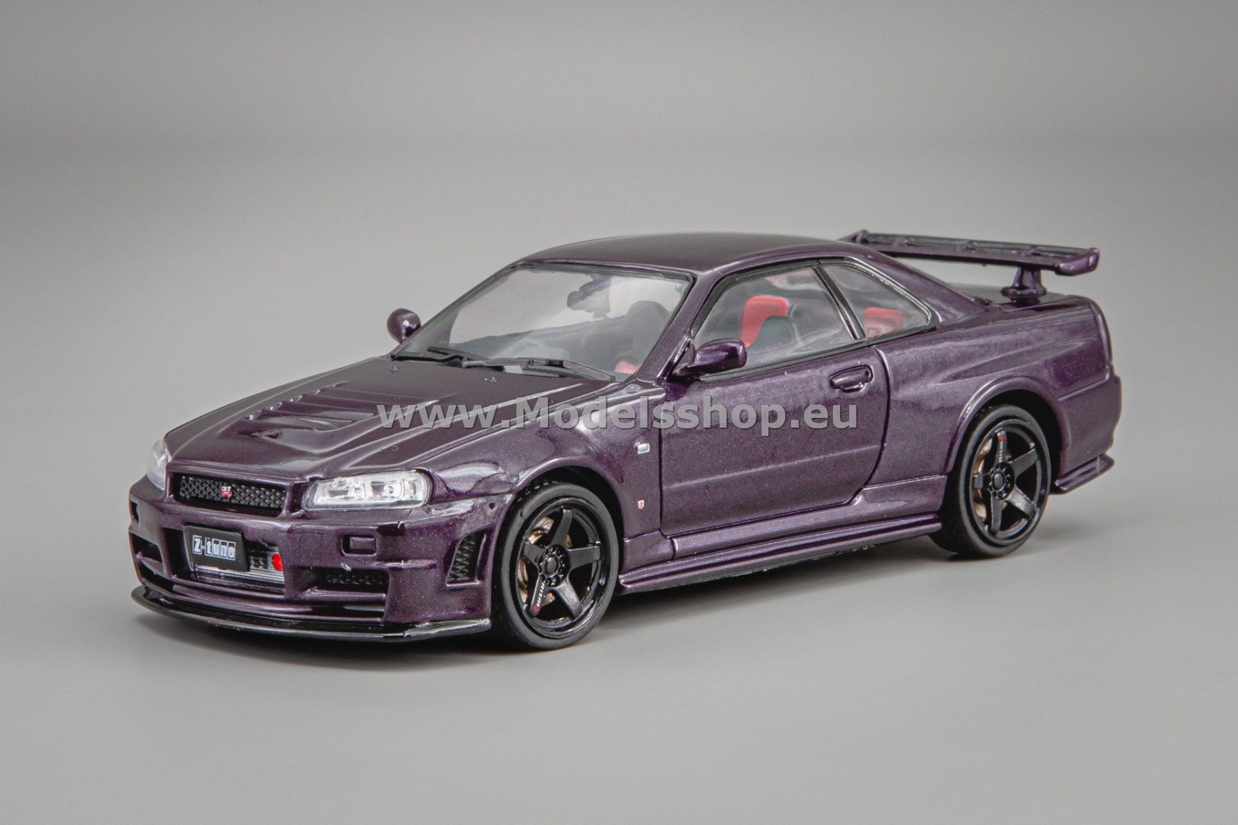 Solido S4318201 Nissan Skyline GT-R (R34) Z-Tune, 1999 /Midnight purple/