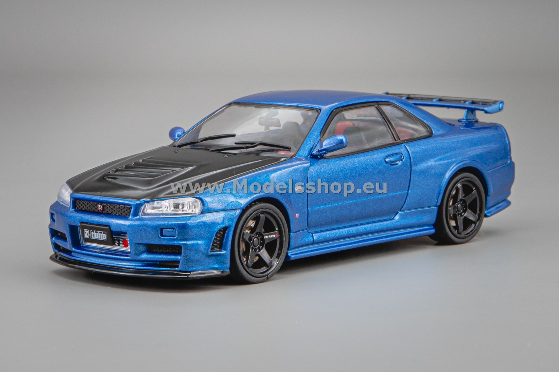 Solido S4318202 Nissan Skyline GT-R (R34) Z-Tune, 1998 /Bayside blue/