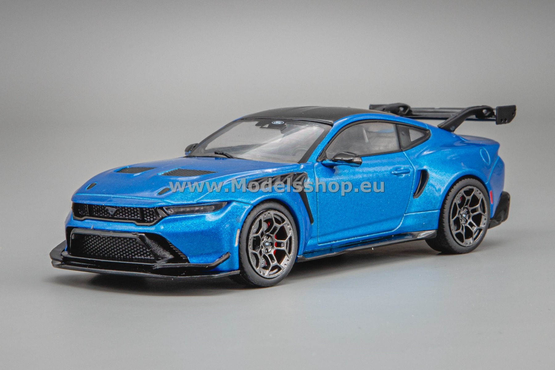 Solido S4318301 Ford Mustang GTD, 2025 /Indulgent Blue/