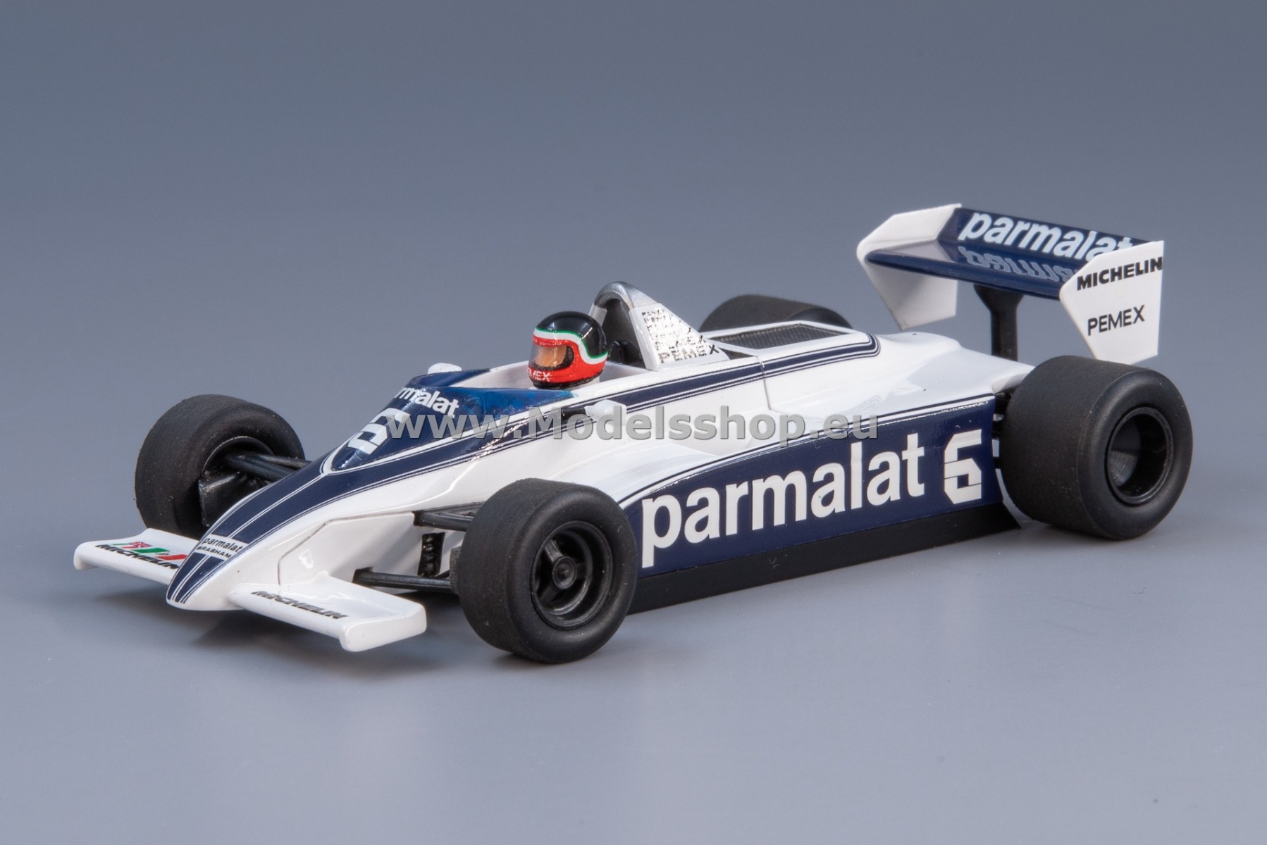 Spark S4348 Brabham BT49/C no. 6, Formula 1, Monaco GP 1981, Hector Rebaque