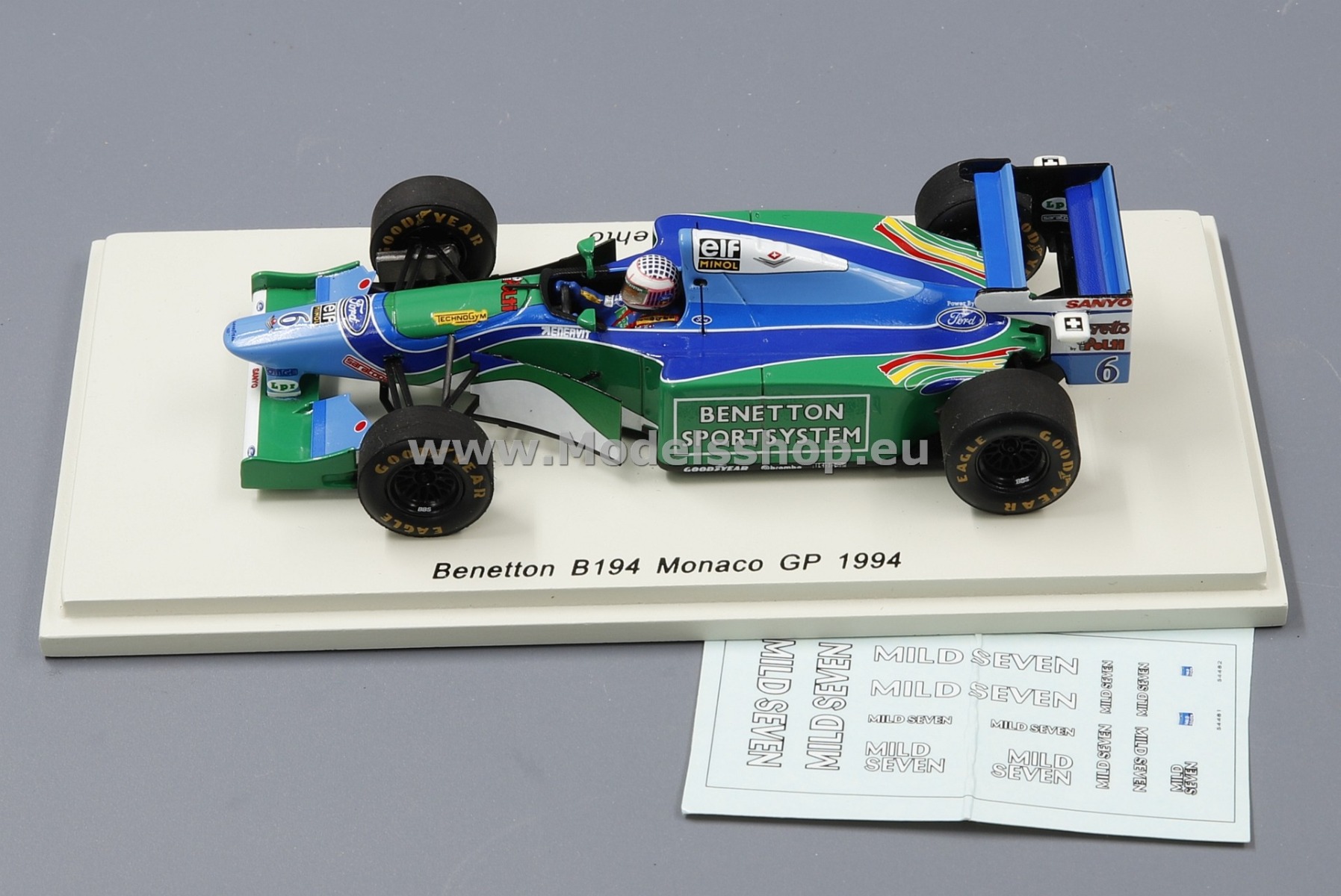 ミニカー 1/43 Spark Benetton B194 Monaco GP 1994 Amazon.co.jp: Spark 1/43 Benetton B194 Ford 1994 Monaco GP #5