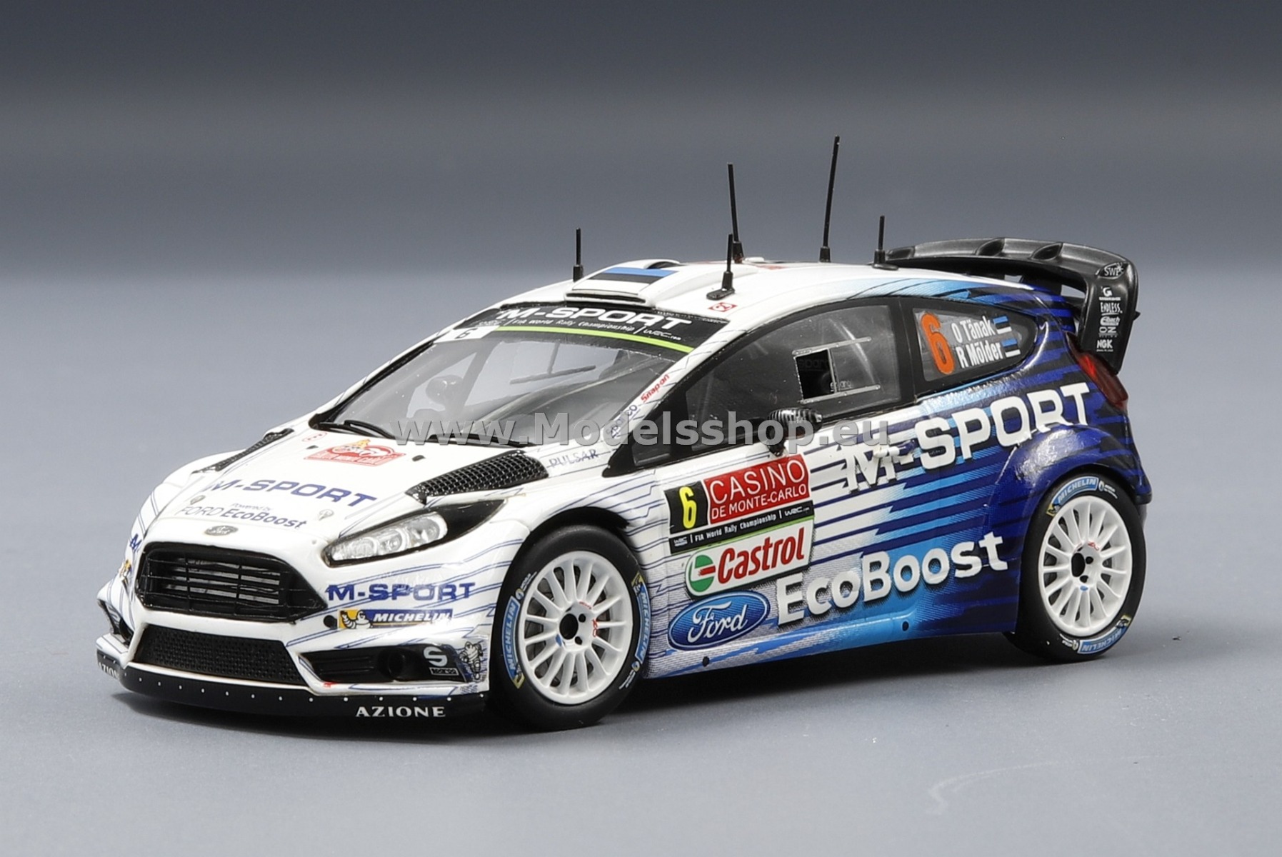Ford Fiesta WRC n.6 18th Monte Carlo 2015 - M-Sport World Rally Team - O. Tanak - R. Molder 