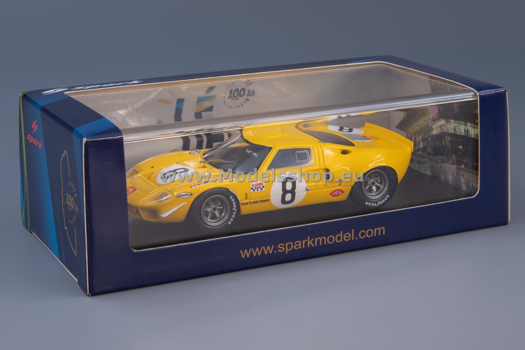 Spark S4540 Ford GT40 No.8 24H Le Mans 1968 W. Mairesse - 