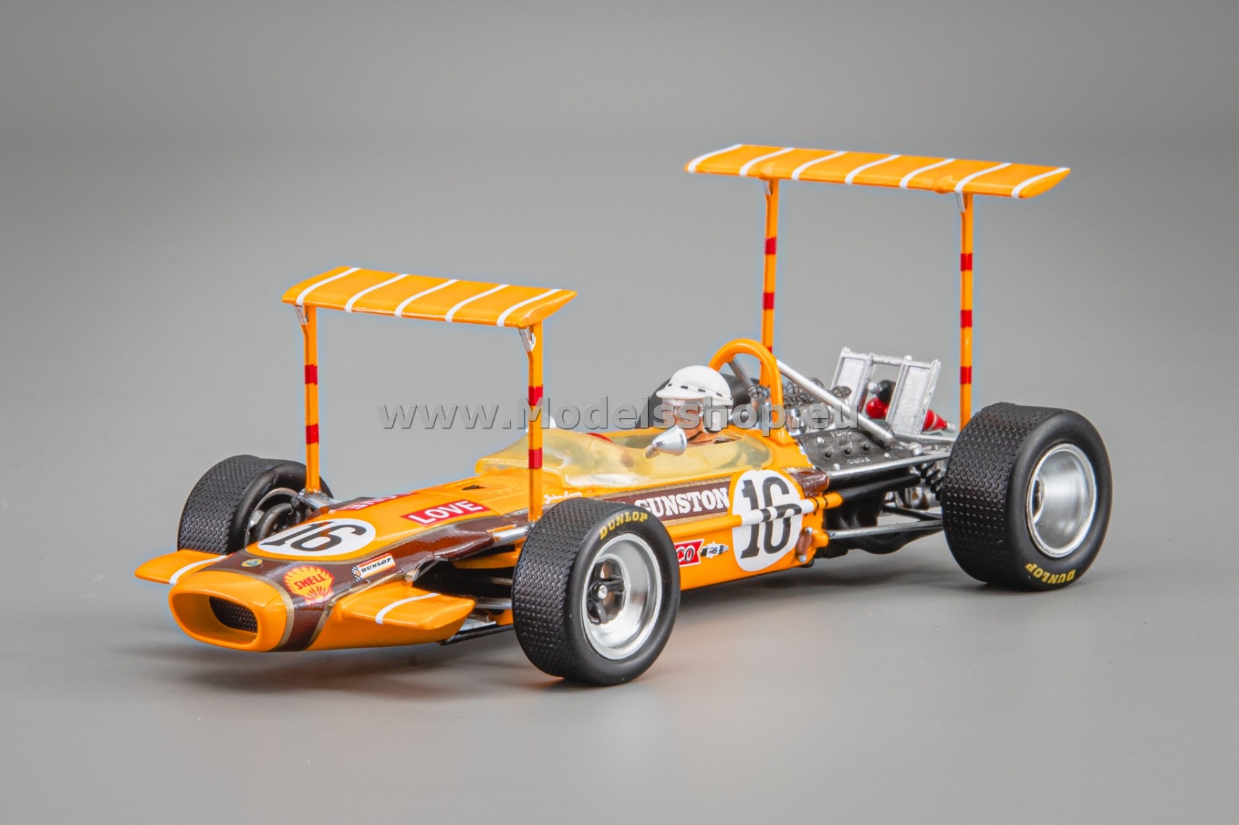 Spark S4831 Lotus 49 F1, No.16 South African GP 1969, John Love