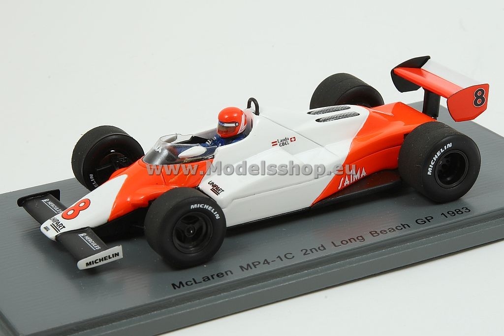 McLaren MP4-1C 2nd Long Beach GP 1983 - Niki Lauda