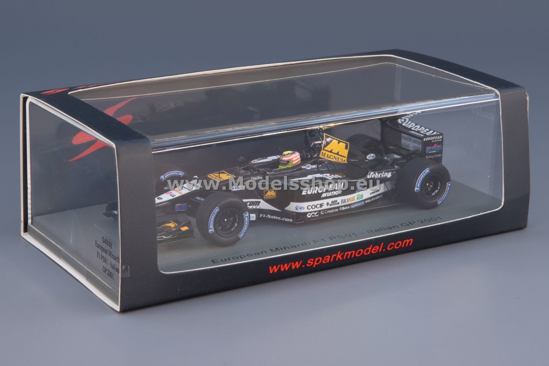 Spark S4848 Minardi PS01 N20, Formula 1, Italian GP 2001