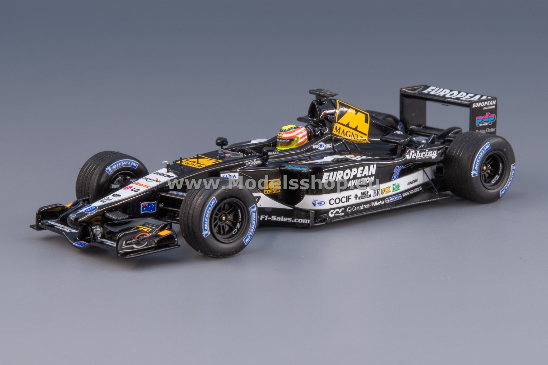 Spark S4848 Minardi PS01 N20, Formula 1, Italian GP 2001, Alex Yoong
