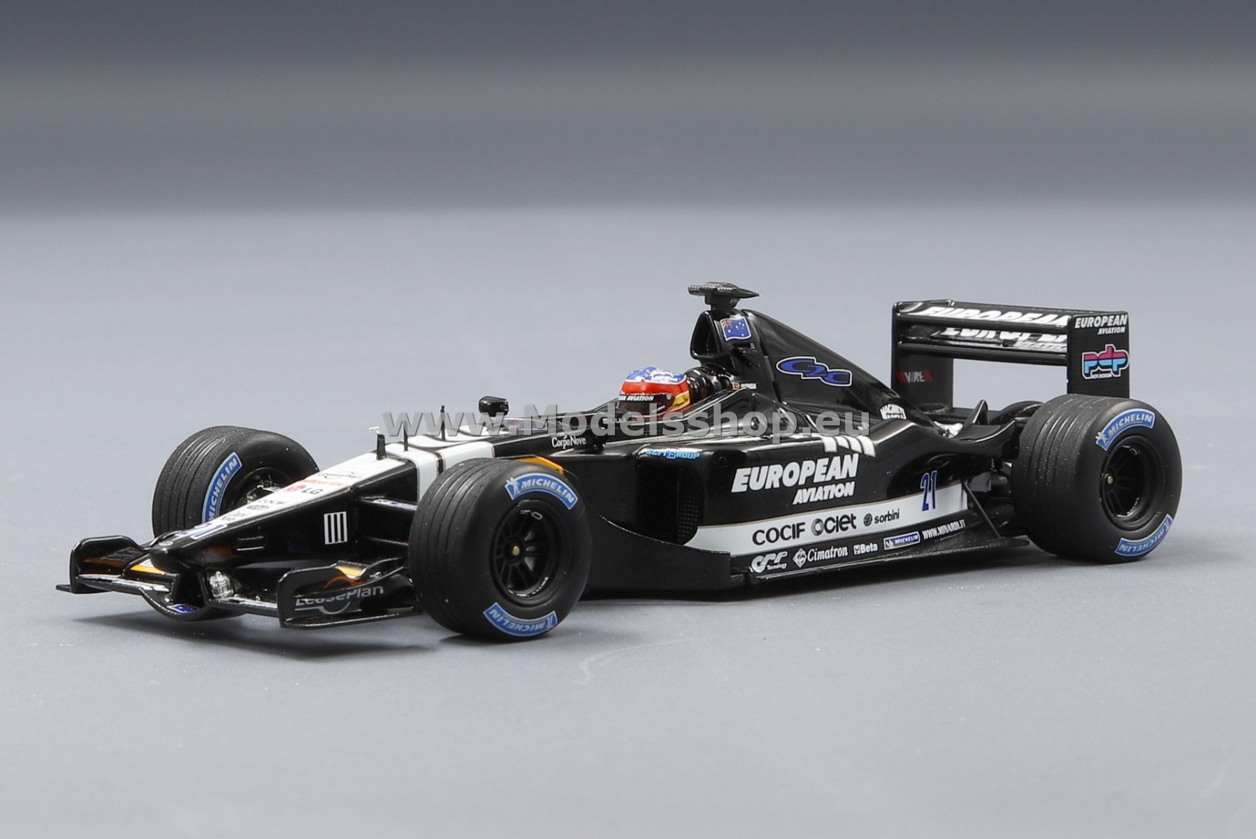Spark S4850 Minardi PS01 Formula 1, No.21 Australia GP 2001, Fernando Alonso