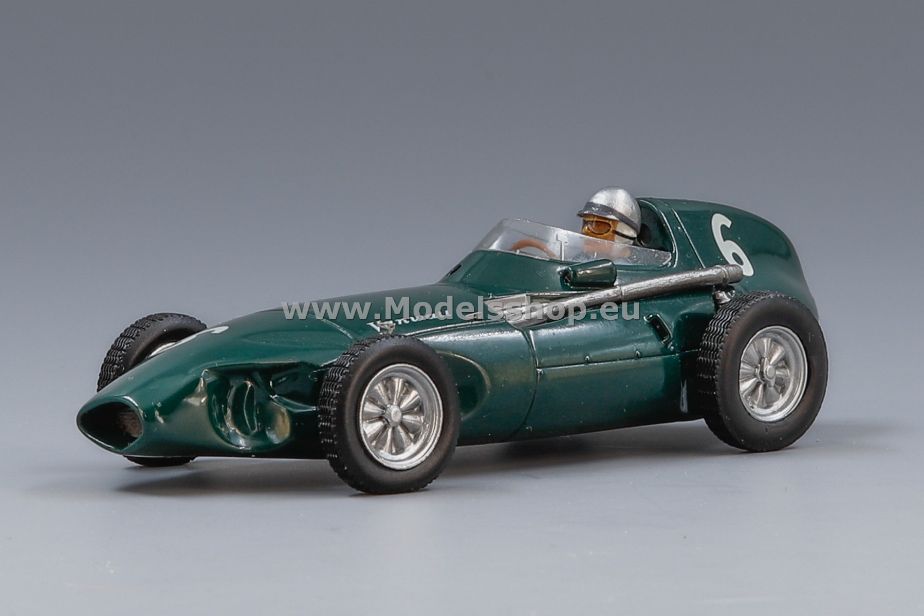 Spark S4871 Vanwall VW5, Formula 1, 3rd Belgian 1958, Stuart Lewis-Evans