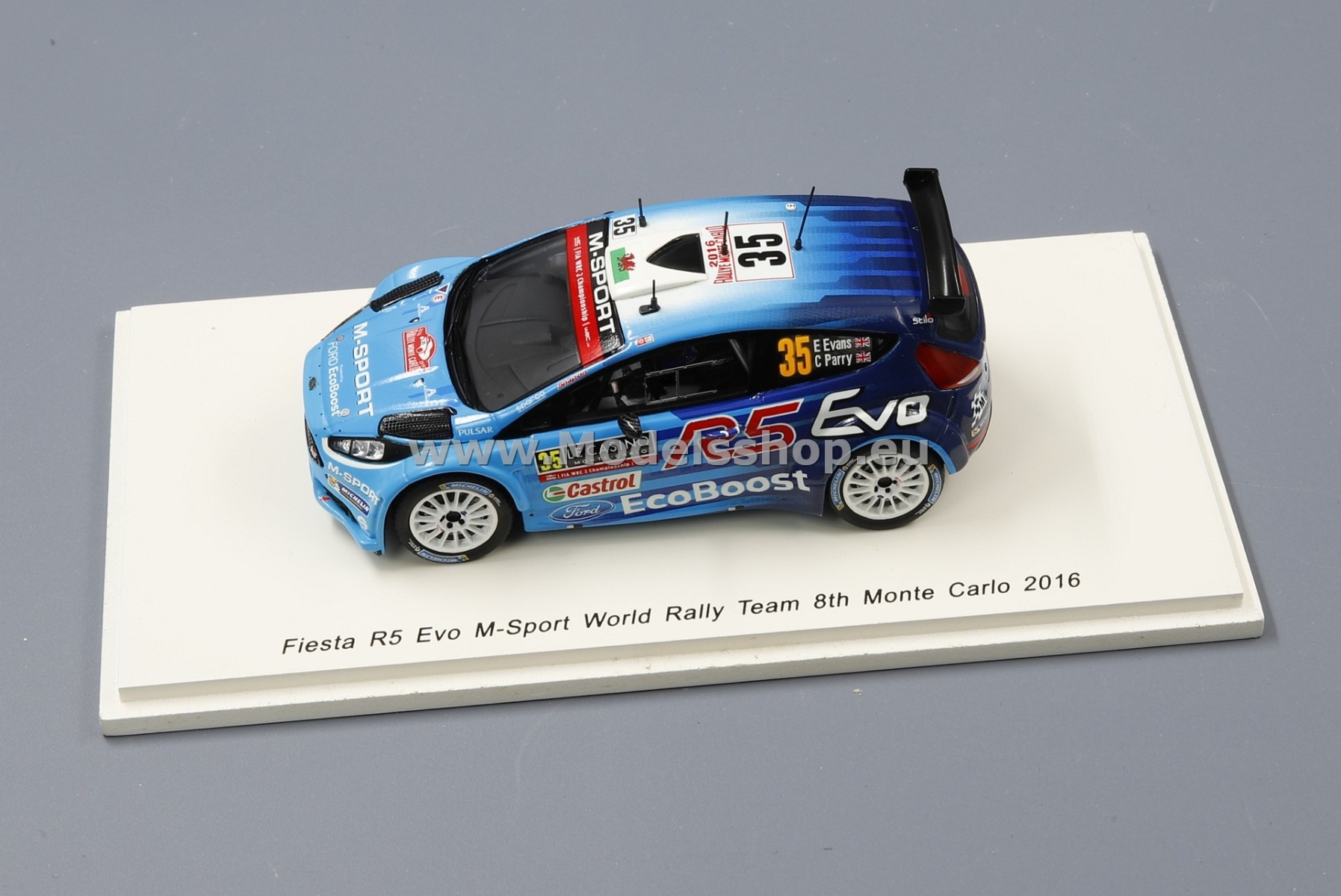 Ford Fiesta RS WRC No.35 8th Monte Carlo 2016 - M-Sport