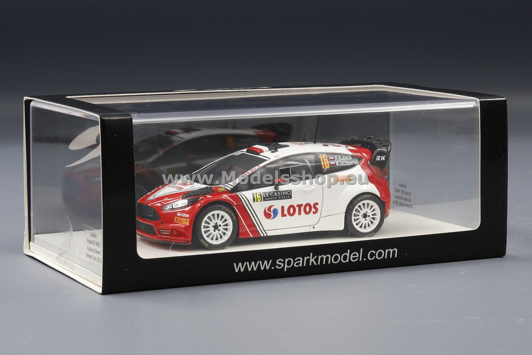 Ford Fiesta RS WRC No. 16 'Lotos RK World Rally Team'. Monte