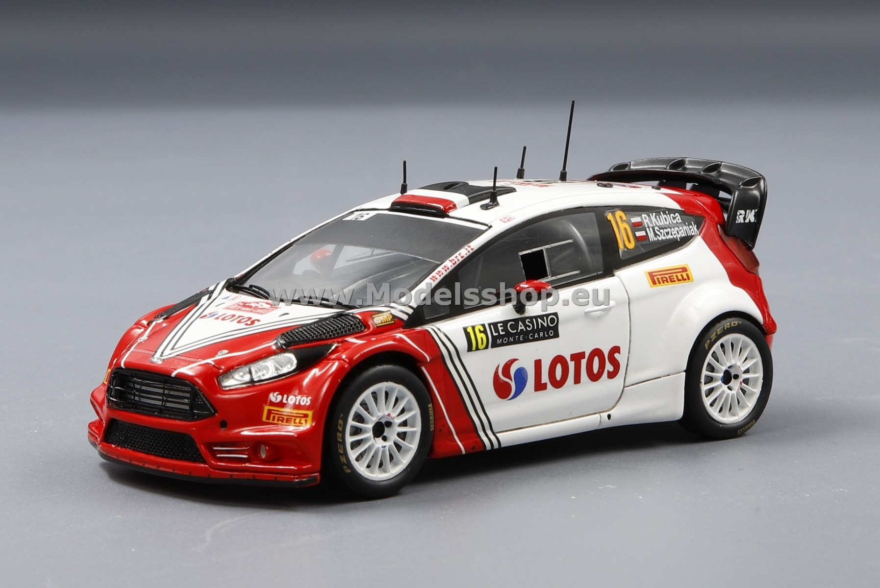 Ford Fiesta RS WRC No. 16 'Lotos RK World Rally Team'. Monte Carlo Rally 2016, DNF - Robert Kubica/ Maciej Szczepaniak