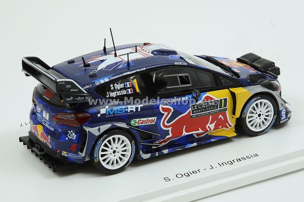 1/43 Ford Fiesta WRC 2017モンテカルロ優勝モデル Ford Fiesta WRC n.1 Rally Monte Carlo 2017 - M-Sport World Rally