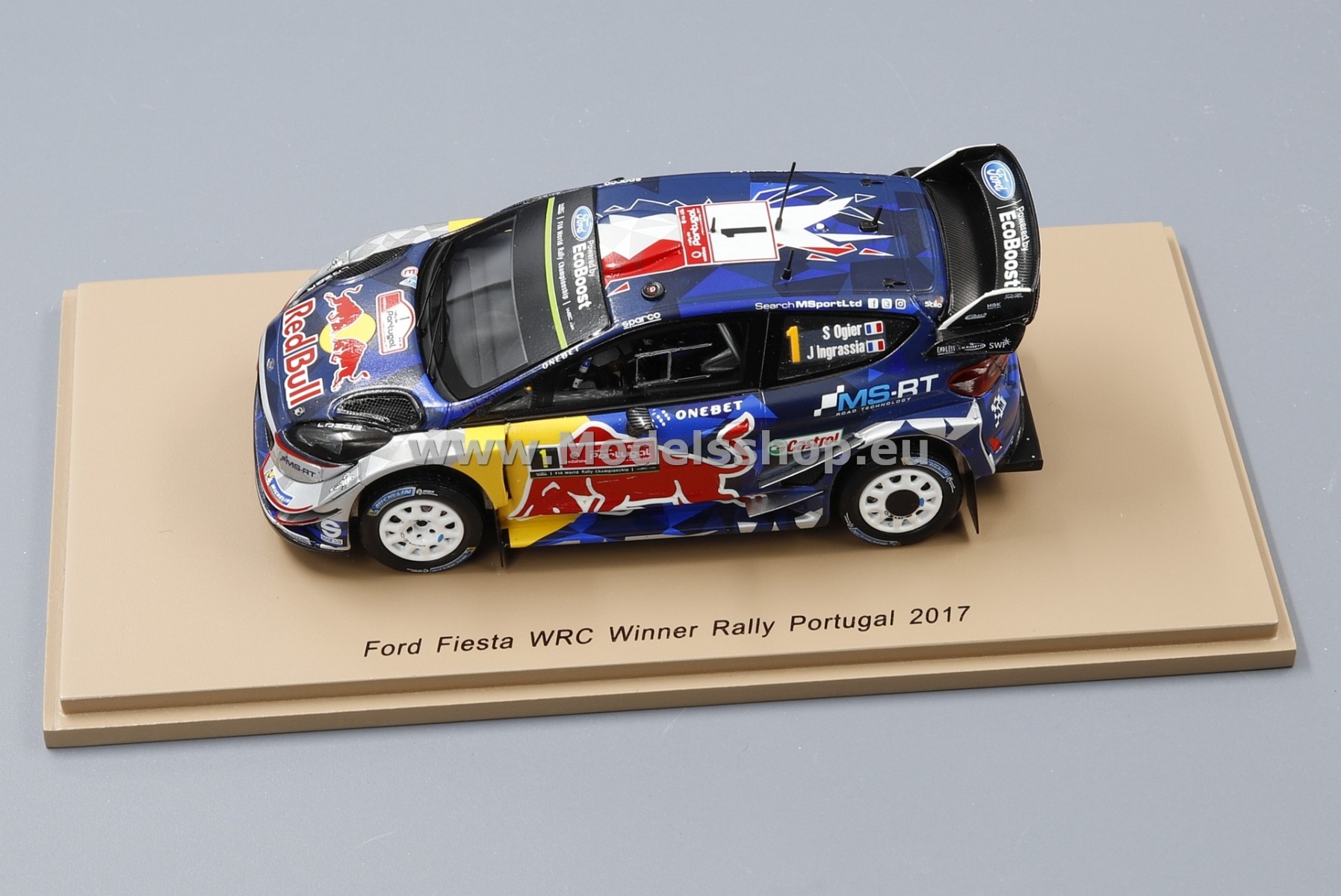 Spark S5166 Ford Fiesta WRC No.1 Winner Rally Portugal 2017, S