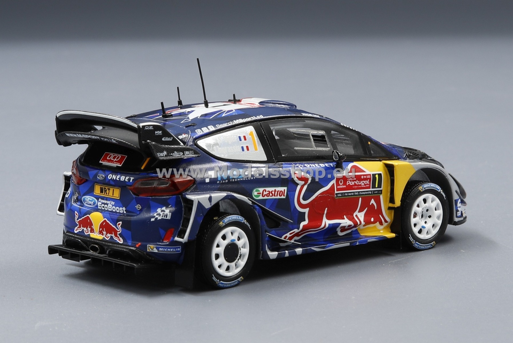 Spark S5166 Ford Fiesta WRC No.1 Winner Rally Portugal 2017, S