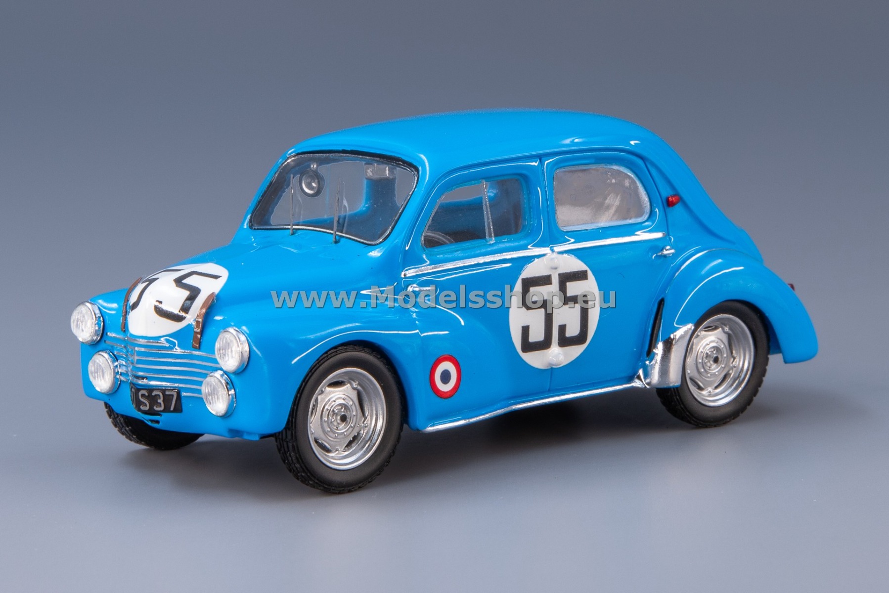 Spark S5226 Renault 4CV 1063, No.55 24H Le Mans 1952, J. Lecat - H. Senfftleben