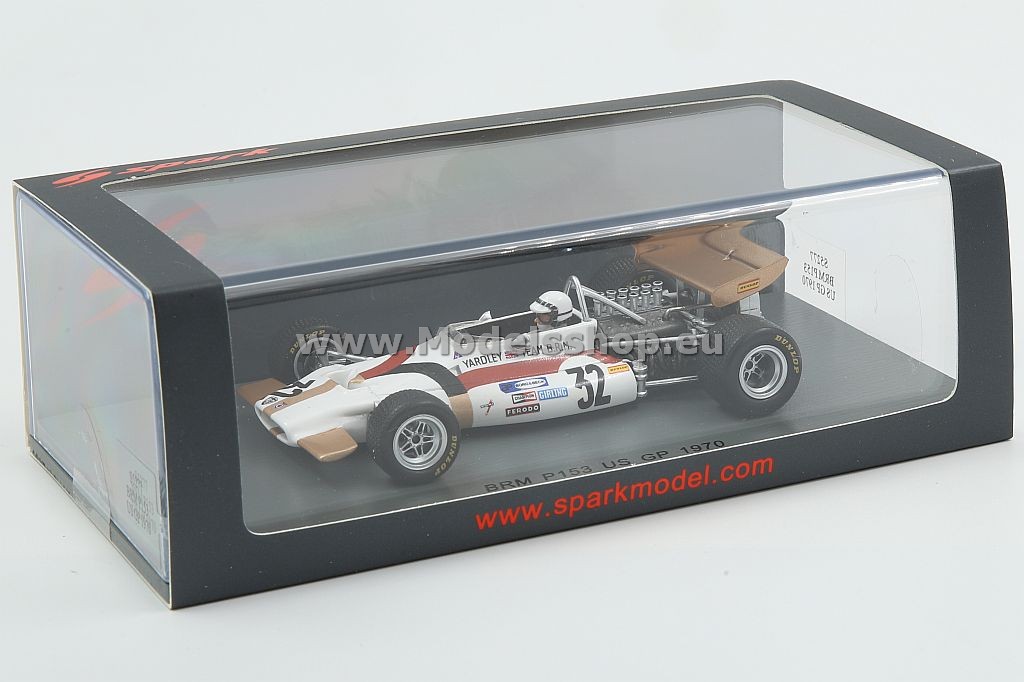 Spark S5277 BRM P153 No.32 US GP 1970 Peter Westbury