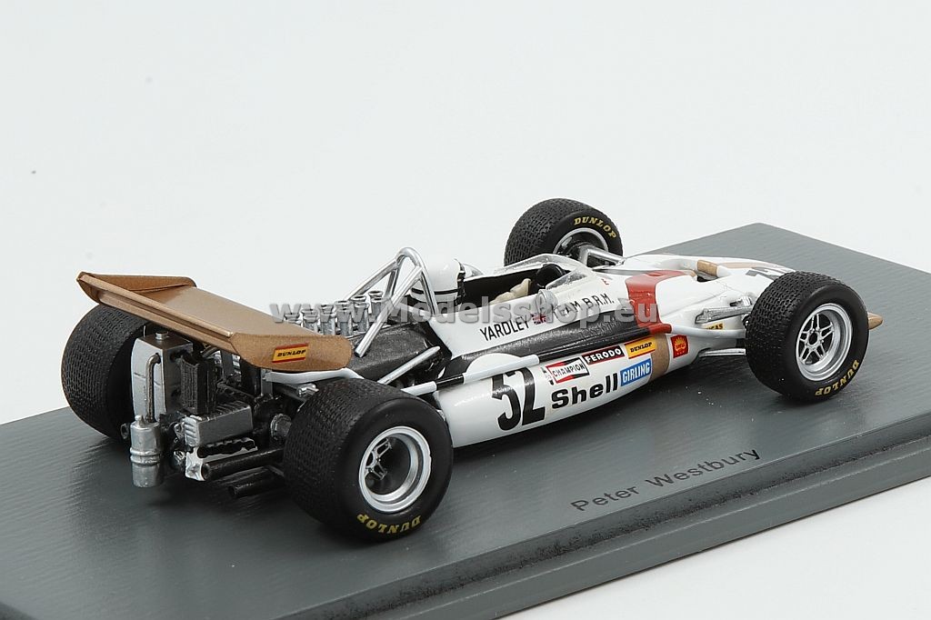 Spark S5277 BRM P153 No.32 US GP 1970 Peter Westbury