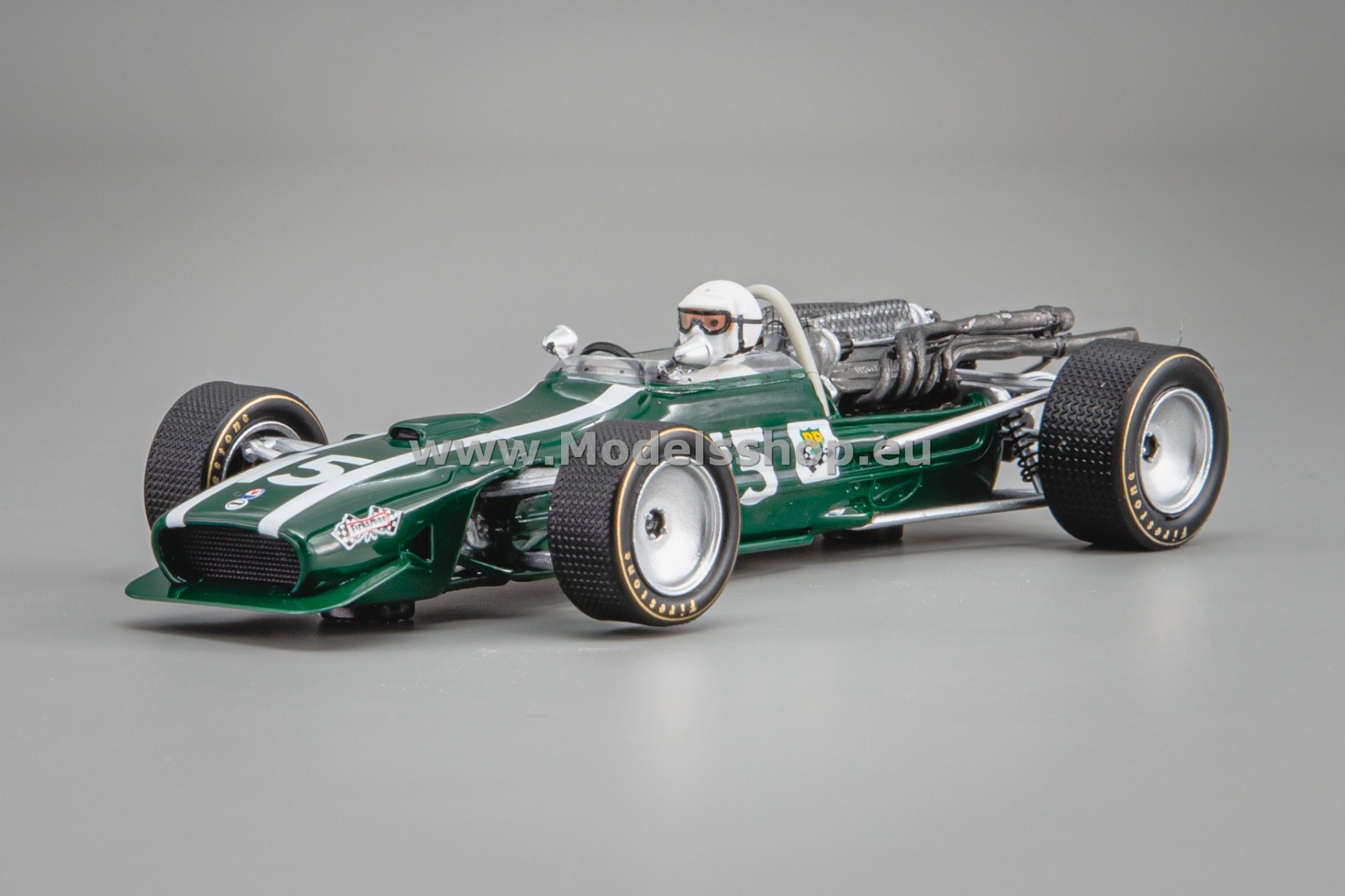 Spark S5297 Cooper T86 F1, No.15 South African GP 1968, Lodovico Scarfiotti