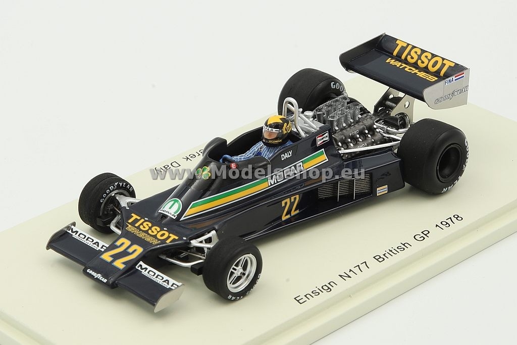 Ensign N177 No.22 British GP 1978 Derek Daly 