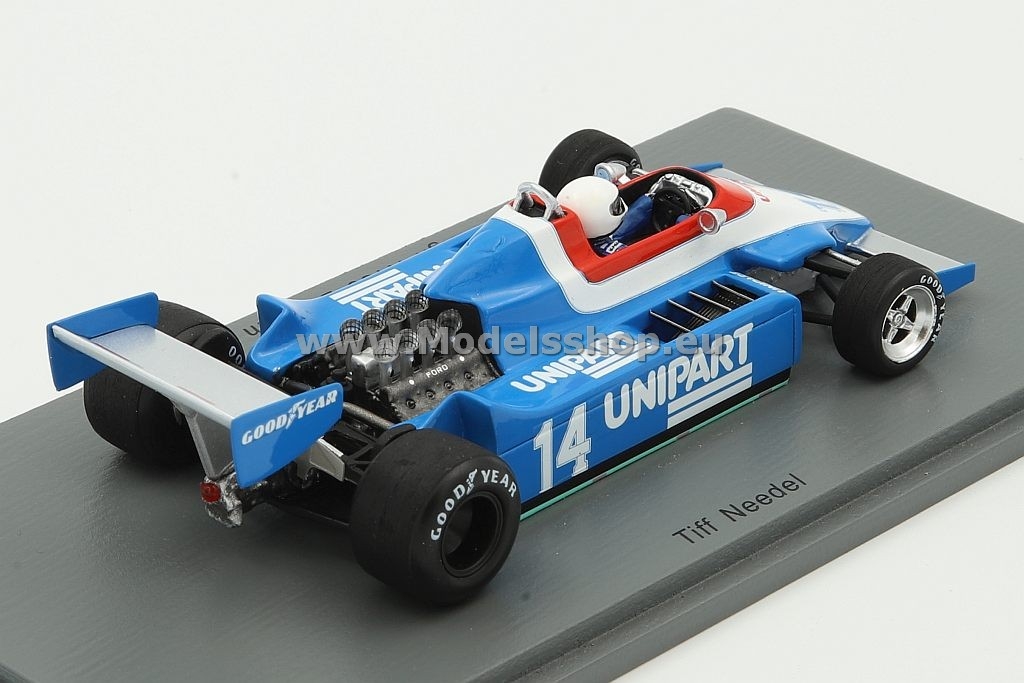 S.R.C.　1/43　04.　1980 Unipart Ensign N180 Ensign N180 No.14 Belgium GP 1980 Tiff Needell