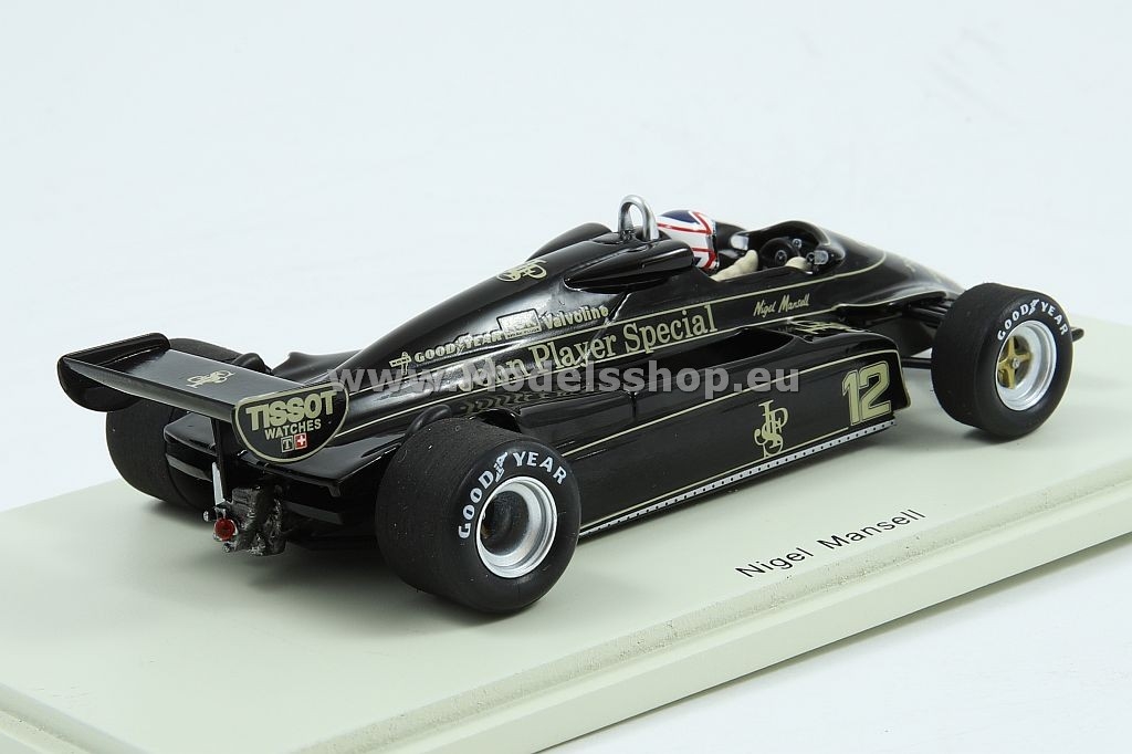 Lotus 91 No.12 3rd Brazil GP 1982 Nigel Mansell